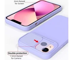 Dėklas Oem SLIDE case for IPHONE 15 lavender