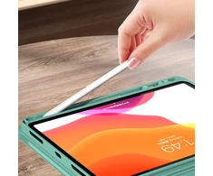 4kom.pl Dėklas i Klaviatūra touchpad do Xiaomi Pad 7 / Pad 7 PRO 11.2 uchwyt na rysik, žalia