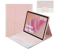 4kom.pl Dėklas su klaviatūra Lenovo Tab Plus 11.5 - apsauginis su stovu, prieiga prie prievadų ir mygtukų