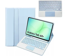 4kom.pl Dėklas su klaviatūra magnetyczną do Galaxy Tab A11+ / A9+ 10.9 Bluetooth touchpad