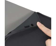 4kom.pl Dėklas su klaviatūra touchpad do Galaxy Tab S10 Lite 10.9'' SM-X406 SM-X400 2025 ochronne juoda