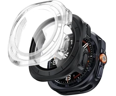 Tech-Protect DEFENSE 2-PACK SAMSUNG Samsung Galaxy WATCH ULTRA 2 2026 (47 MM) matinė juoda ir skaidri