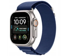 TECH-PROTECT NYLON PRO APPLE WATCH 8 / 9 / 10 / 11 / 12 / SE / ULTRA (44 / 45 / 46 / 49 MM) tamsiai mėlyna