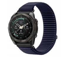 TECH-PROTECT NYLONLOOP GARMIN FENIX 5X / 5X PLUS / 6X / 6X PRO / 7X / 8 / 8 PRO / 9 / 9 PRO (51 MM) TAMSIAI MĖLYNA
