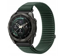 TECH-PROTECT NYLONLOOP GARMIN FENIX 5X / 5X PLUS / 6X / 6X PRO / 7X / 8 / 8 PRO / 9 / 9 PRO (51 MM) KARIUOMENĖS ŽALIA