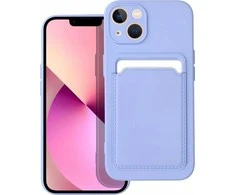Dėklas Forcell Oem Case for iPhone 14 PRO Card Case violetinė