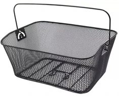 4Kom Oem Rear bicycle basket FSBKT-033 juodas