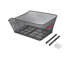 4Kom Oem Rear bicycle basket FSBKT-105 juodas