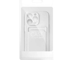 Forcell OEM dėklas iPhone 14 PRO su kortelių dėklu, baltas