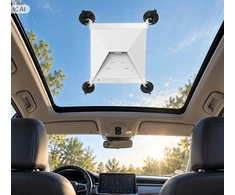 4kom.pl Laikiklis Starlink Mini tvirtinimui prie automobilio stiklo / stogo 4x prisiurbtukas / M69 (SB12288)