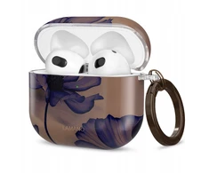 Dėklas Tech-Protect Lamano case for AirPods 4 - ruda and violetinė