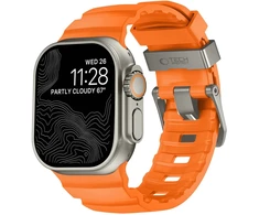 Tech-Protect MOTION WATCH 8 / 9 / 10 / 11 / 12 / SE / ULTRA (44 / 45 / 46 / 49 MM) SIGNAL Oranžinis