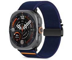 TECH-PROTECT NYLON CLASP SAMSUNG GALAXY WATCH ULTRA 1 / 2 2024-2026 (47 MM) TAMSIAI MĖLYNA