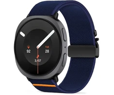 TECH-PROTECT NYLON CLASP SAMSUNG GALAXY WATCH 8 / 9 / CLASSIC (40 / 44 / 46 MM) Tamsiai mėlyna