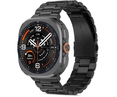 „Tech-Protect“ nerūdijančio plieno „Samsung Galaxy Watch Ultra 1 / 2“ 2024–2026 (47 mm) juoda