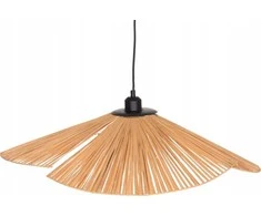 Lubinis šviestuvas Lampa wisząca 4Living Lampa sufitowa su rafii LEIJA, Ø 68 cm