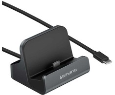 4smarts Įkrovimo stotelė VoltDock USB-C 60W, grau