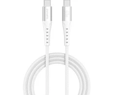 4smarts USB-C laidas PrimeCord 60W 1.5m, baltas