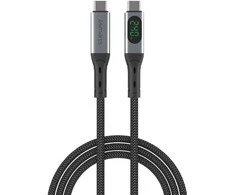 4smarts USB4 laidas DigitCord Enterprise 240W 1.5m, juodas