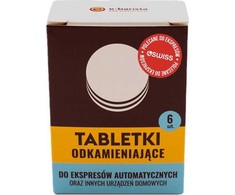 4Swiss kalkių šalinimo tabletės kavos aparatams 6 vnt (pagal E-barista).