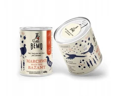 BEMO Marchwi mnie ten Bażant Mono - wet dog food - 400g