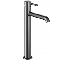 Maišytuvas praustuvui KFA 5032-632-61 / KFA / MOZA / Baterija MINI UMYWALKOWA STOJĄCA NABLATOWA, GUN METAL Pilkas + CLICK CLACK