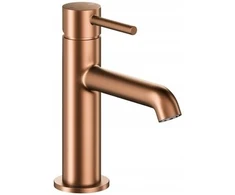 Maišytuvas praustuvui KFA 5032-835-34 / KFA / MOZA / Baterija MINI UMYWALKOWA STOJĄCA Z KORKIEM CLICK CLACK, BRUSHED ROSE GOLD