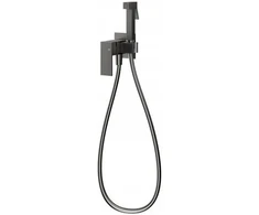 5139-512-61 / KFA / LOGON / Baterija BIDETOWA PODTYNKOWA, GUN METAL Pilkas