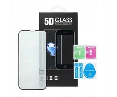 Oem 5D Full Glue Apsauginis stiklas - skirtas Samsung Galaxy S24 FE juodas