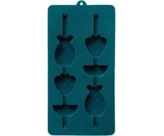 5five Simply Smart 55 FRUIT ledo kubelių padėklai, silikoniniai, 21 x 10,5 cm, 2 vnt., rožinė-jūros žalia