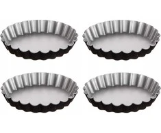 5five Simply Smart Metalinės tartletės formelės Ø 12 cm, 4 vnt.