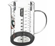 5five Simply Smart Indas matavimui stiklinis 1000 ml 5Five 189406