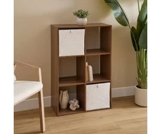 5five Simply Smart 5five Modulinė lentyna su 6 skyriais, 67,5 x 32 x 100,5 cm
