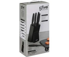 5five Simply Smart PIECES Virtuvinių peilių komplektas su stovu, 6 vnt
