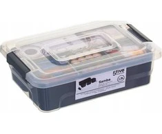 5five Simply Smart SAMBA smulkmenų organizatorius, 1,5L, plastikinis