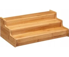 5five Simply Smart Bamboo Bambuko prieskonių organizatorius, 3 lygiai