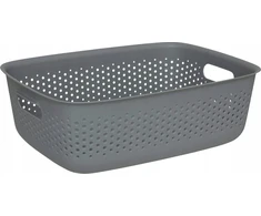 5five Simply Smart SIENNE ažūrinis konteineris, plastikinis, su rankenomis, 10 l