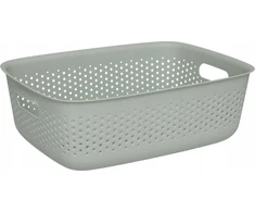 5five Simply Smart SIENNE ažūrinis konteineris, plastikinis, su rankenomis, 10 l