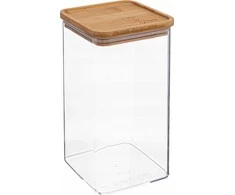 5five Simply Smart Bamboo ESKE birių produktų talpa, bambukinis dangtelis, 1,5L