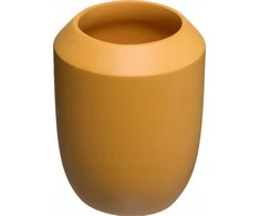 5five Simply Smart Dantų šepetėlio taurė TRIO, Ø 8 cm, geltona