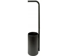 5five Simply Smart ONYX tualetinio popieriaus stovas ir laikiklis, 13,5 x 64,7 cm