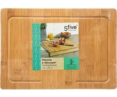 5five Simply Smart Bamboo Bambukinė pjaustymo lenta, virtuvės reikmenys