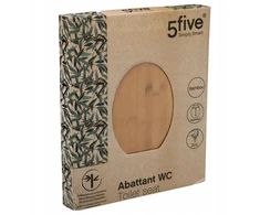 5five Simply Smart WC dangtis - 5Five - Bambukas - Universalus - 37x45.5 cm - Metaliniai vyriai
