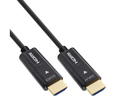 Inline Įmontuotas HDMI - HDMI kabelis 1 m, juodas