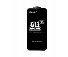 6D Pro Veason Glass - skirtas Samsung Galaxy S25 juodas