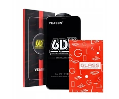 6D Pro Veason Glass - skirtas Samsung Galaxy S22 / S23 juodas
