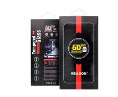 6D Pro Veason Glass grūdintas stiklas – skirtas Xiaomi Redmi Note 14S juodas