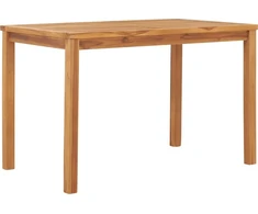 Sofa 7 dalių sodo valgomojo baldų komplektas, 120x70 cm, tikmedžio masyvas