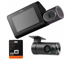 70mai T800 4K + kamera tylna RC24 HDR + SD 256GB
