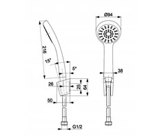 841-251-81 / KFA / SPARC / SPOT SPRAY COMPLETE, Juodas /
